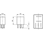 Bosch Glow Plug Relay fits John Deere Series 6 2012 on