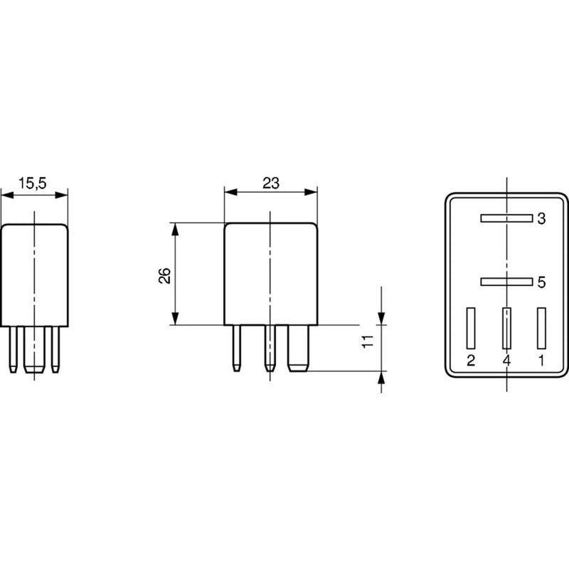 Bosch Glow Plug Relay fits John Deere Series 6 2012 on