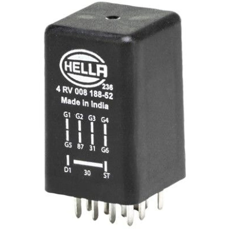 Hella Glow Plug Control Unit fits Audi A4 Allroad B8 2009-2012 3.0