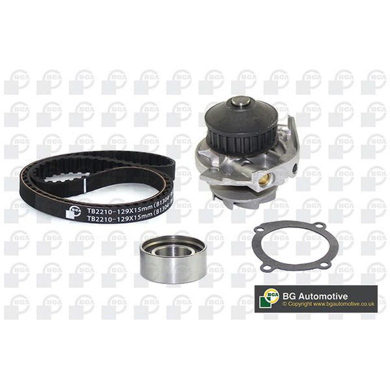 BGA Timing Belt & Water Pump Kit fits Fiat Doblo 2001 on 1.2