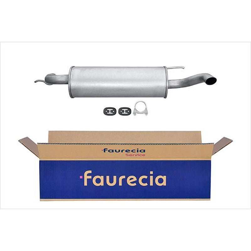Hella End Silencer Rear fits Land Rover Freelander I 1998-2006 1.8
