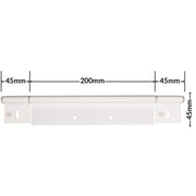 Hinge White (C06) for Caravan/Motorhomes Nova - Dynamic Drive