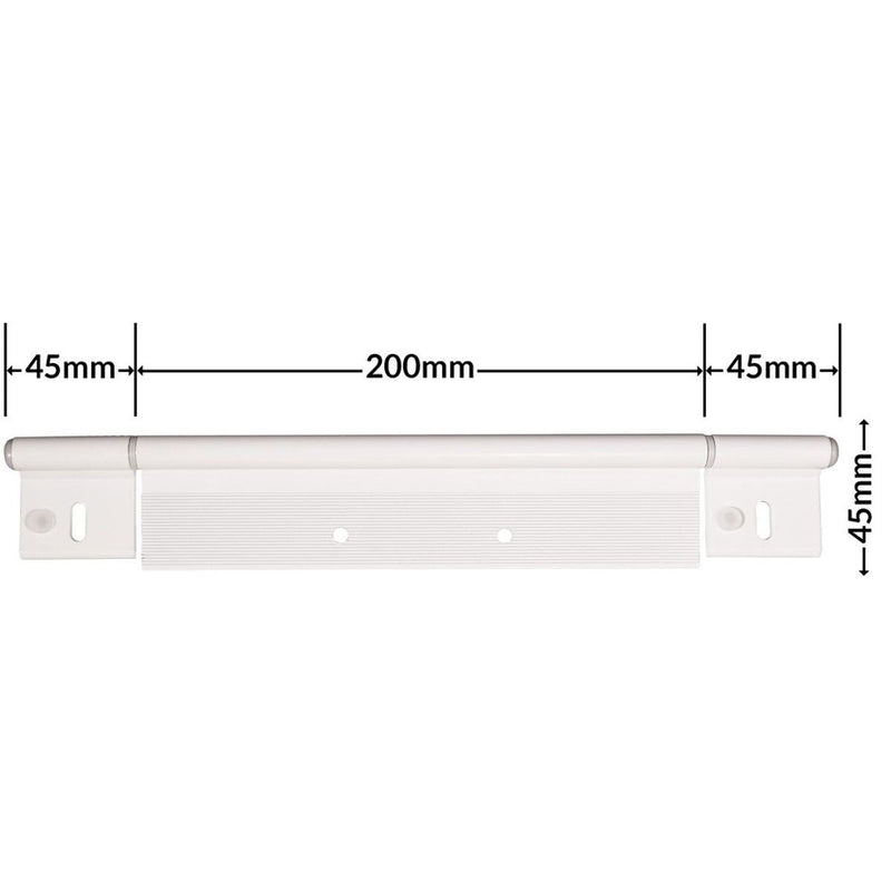 Hinge White (C06) for Caravan/Motorhomes Nova - Dynamic Drive
