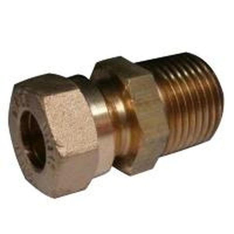 AG Male Compression Gas Coupling (5/16" Copper to 1/2" BSP Taper) AG - NN4 Online
