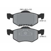 Textar Front Brake Pad Set 2378701