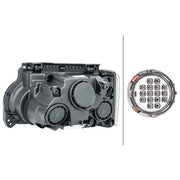 Hella Headlight Headlamp PY21W Right fits Land Rover Range Rover 2002-2012