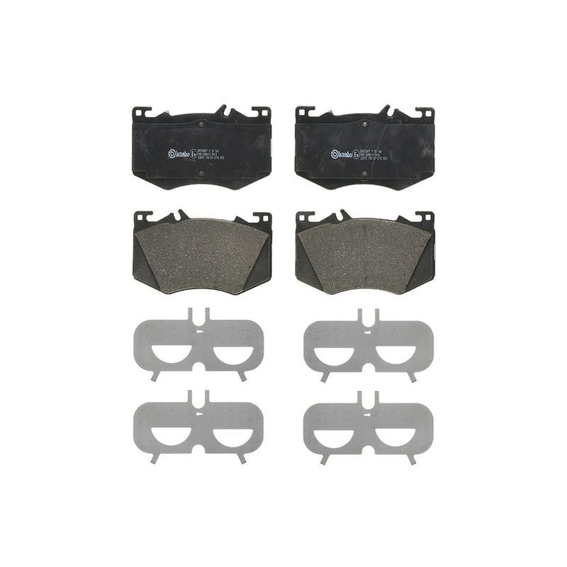 Brembo 4 x Front Brake Pad Set fits Mercedes-Benz A-Class 2018-2019