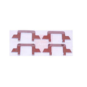 Apec Brake Pad Accessory Fitting Kit Front fits Citroën C2 2003-2010 1.4 1.6