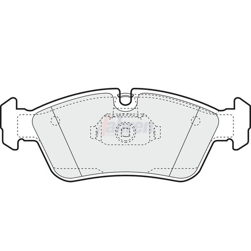 Fahren Front Brake Pad Set FBP3013