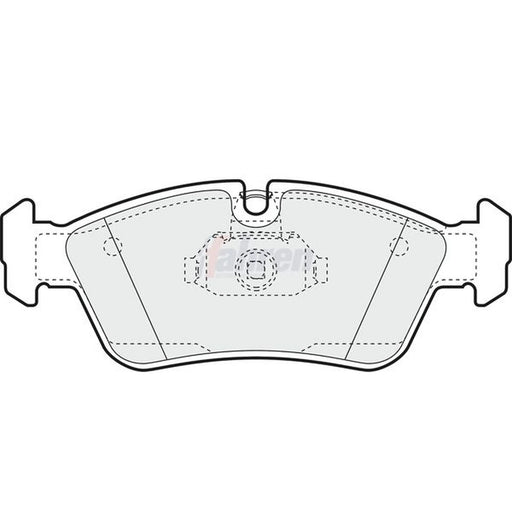 Fahren Front Brake Pad Set FBP3013
