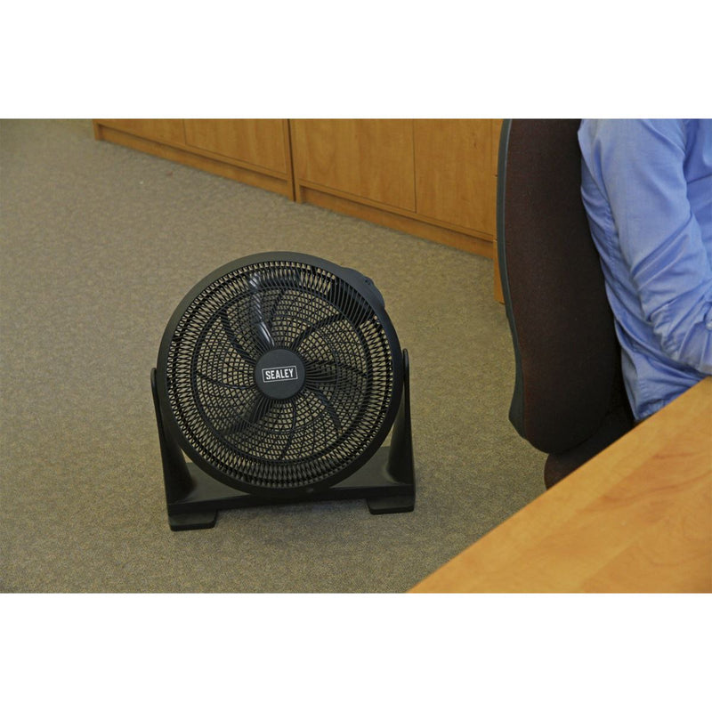 Sealey Desk/Floor Fan 3-Speed 16" 230V SFF16 Sealey - Dynamic Drive