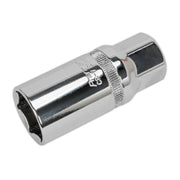 Sealey Spark Plug Socket 21mm 3/8"Sq Drive S38SP14 Sealey - Dynamic Drive