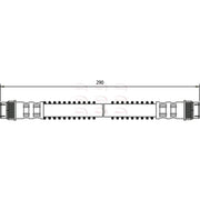 Apec Brake Hydraulic Hose Line Rear HOS3233