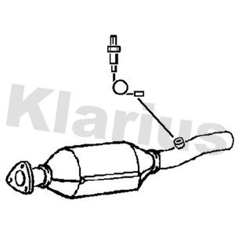 Klarius Catalyst Type Approved fits Audi A2 2002-2005 1.6