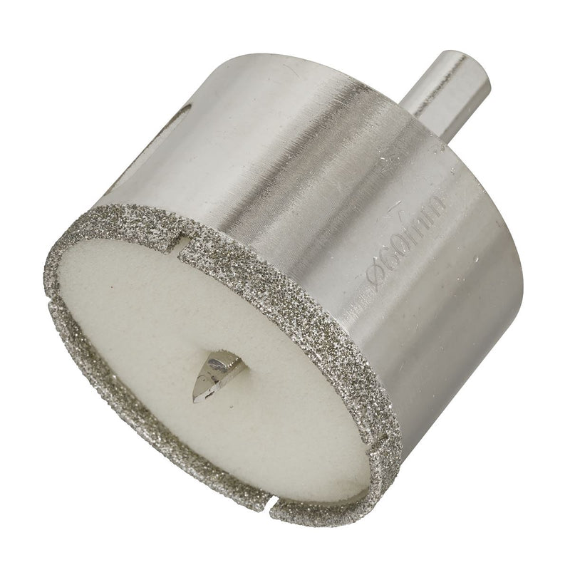 Sealey Electroplated Diamond Hole Saw 60mm DHS60 Sealey - Dynamic Drive
