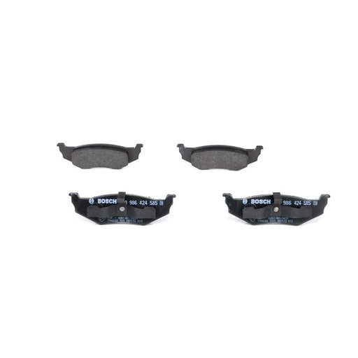 Bosch Front & Rear Pads fits Chrysler Stratus 1996-2001 2.0 2.5