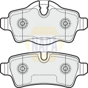 NAPA Rear Brake Pad Set fits Mini Mini 2006-2015 1.6