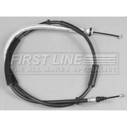 First Line Handbrake Cable Right Rear fits Fiat Stilo 2001-2007