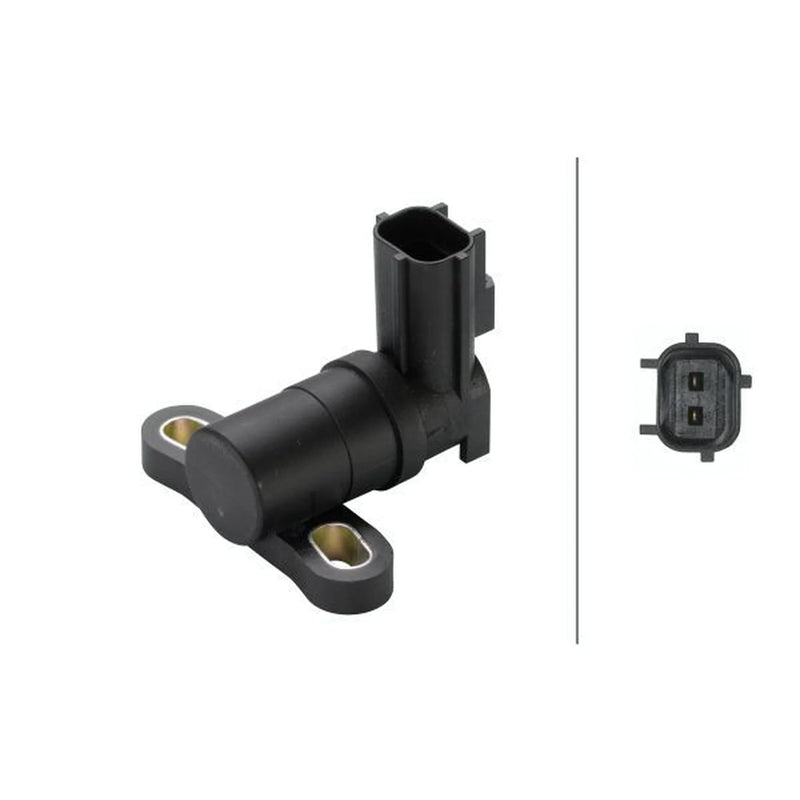 Hella Crankshaft Position Sensor fits Ford C-Max 2007-2010 1.8 2.0