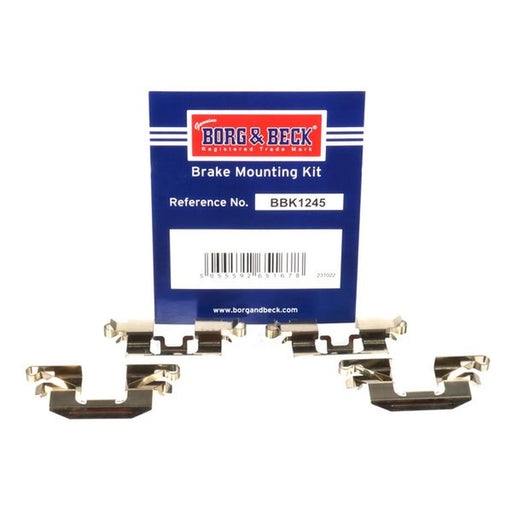 Borg & Beck Brake Pad Accessory Fitting Kit Rear BBK1245