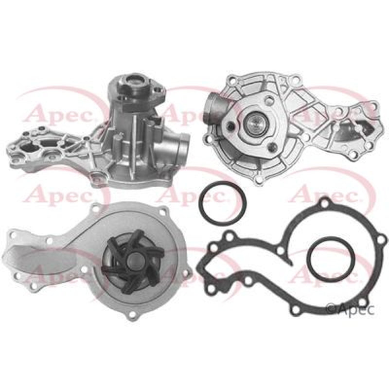 Apec Engine Cooling Water Pump fits Audi 100 C2 1977-1983 1.6