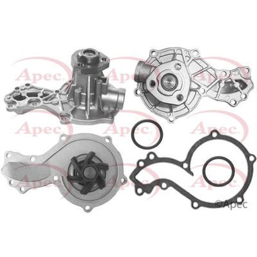 Apec Engine Cooling Water Pump fits Audi 100 C2 1977-1983 1.6