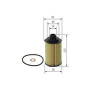 Bosch Engine Oil Filter F 026 407 348