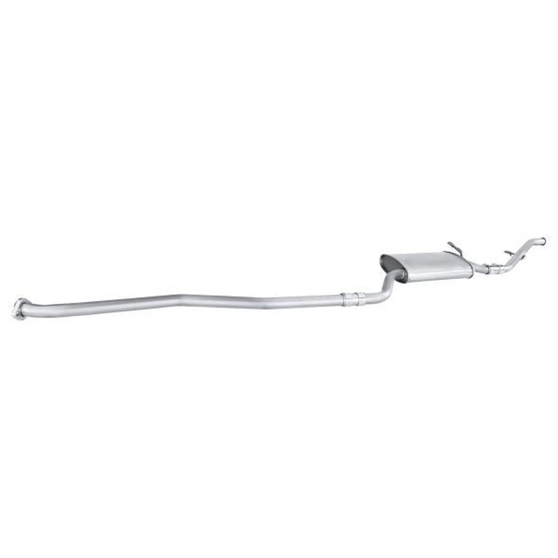 Hella End Silencer Rear fits Ford Fiesta 1983-1989 1.0 1.1