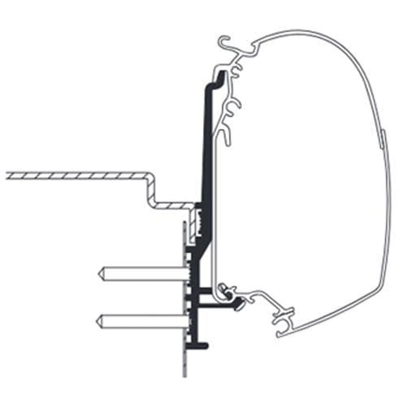 Thule KNAUS TOURER CUV WALL ADAPTOR - 302934