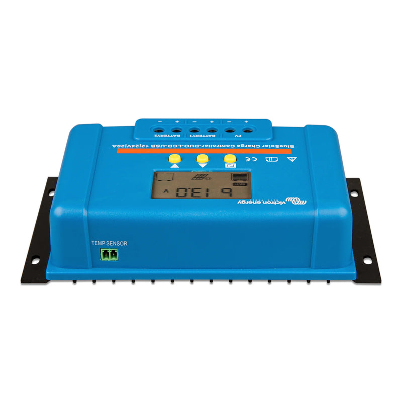 Victron BlueSolar PWM-LCD&USB 12/24V 5A Solar Charge Controller