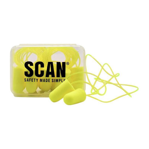Scan Foam Earplugs & Cord (6 Pairs) Scan - NN4 Online