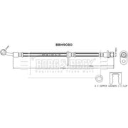 Borg & Beck Brake Hydraulic Hose Line Front Right BBH9080