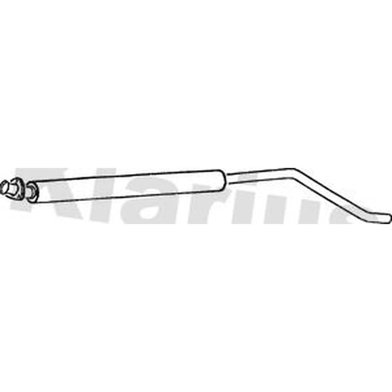 Klarius Box With Centre Pipe Centre fits BMW 1502-2002 1967-1977