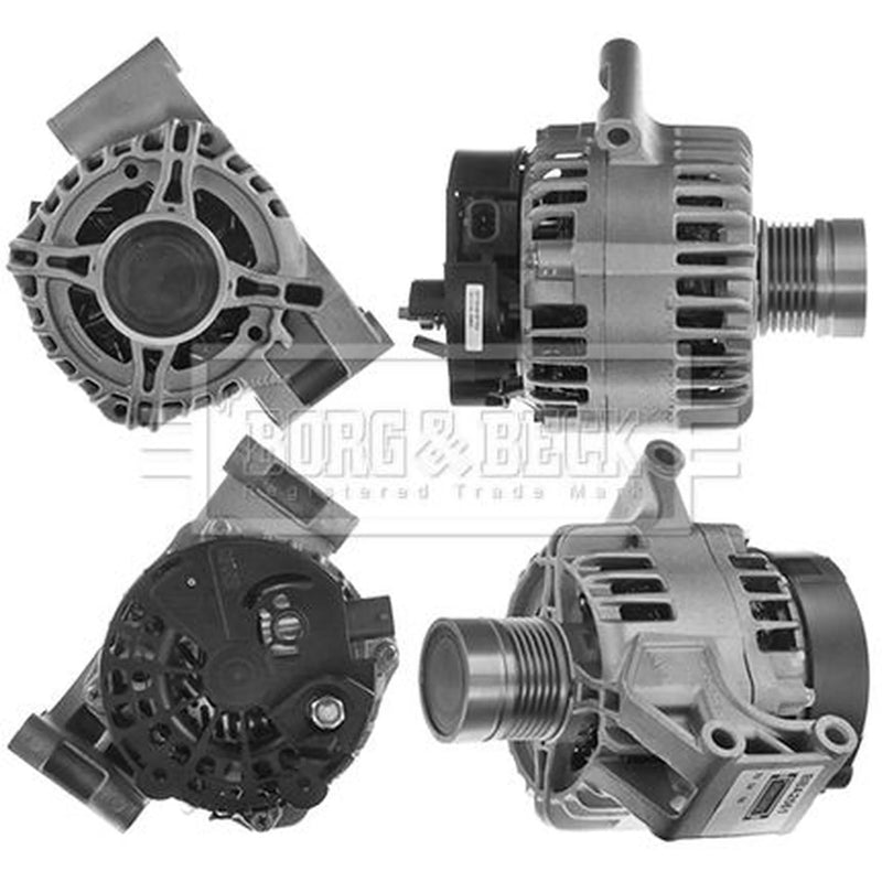 Borg & Beck Car Alternator 12V fits Opel Agila B 2008-2010 1.3
