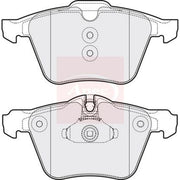 Apec Front Brake Pad Set fits Daimler Super Eight 2005-2009 4.2