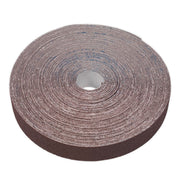 Sealey Emery Roll Brown 25mm x 50m 80Grit ERB255080 Sealey - Dynamic Drive