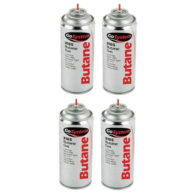 4x Go System Aerosol Butane Refill Gas Cartridge 144g Go System - NN4 Online