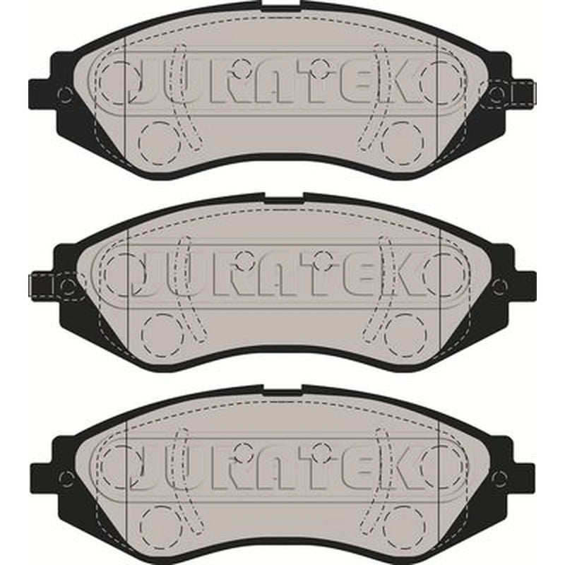 Juratek Front Brake Pad Set fits Chevrolet Lacetti 2005-2013 1.4 1.6 1.8 2.0