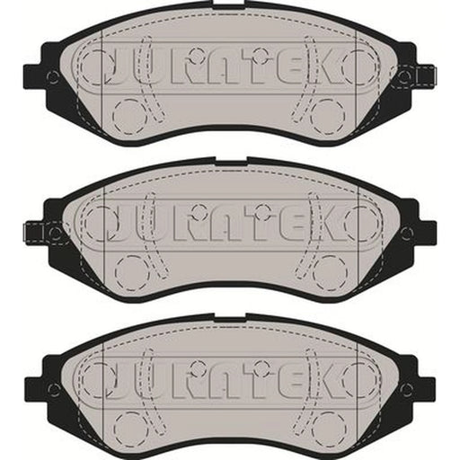 Juratek Front Brake Pad Set fits Chevrolet Lacetti 2005-2013 1.4 1.6 1.8 2.0