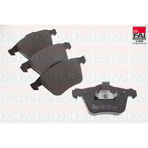 FAI Front Brake Vented Discs & Pads fits Volvo XC90 I 2002-2014 2.5 3.2