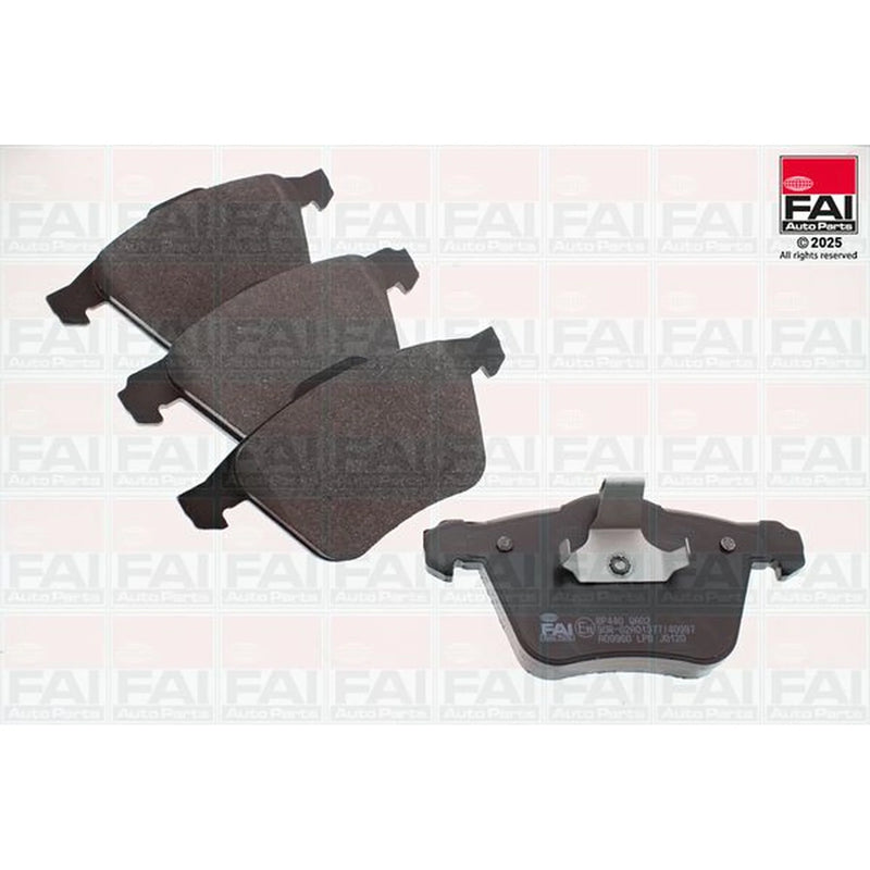 FAI Front Brake Pad Set fits Volvo XC90 I 2002-2014 2.5 3.2