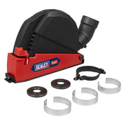 Sealey Adjustable Angle Grinder Cutting Shroud Ø115-Ø125mm