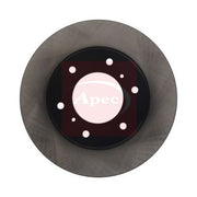 Apec 2 x Vented Brake Discs fits Mitsubishi L200 / Triton 2005-2015 2.5