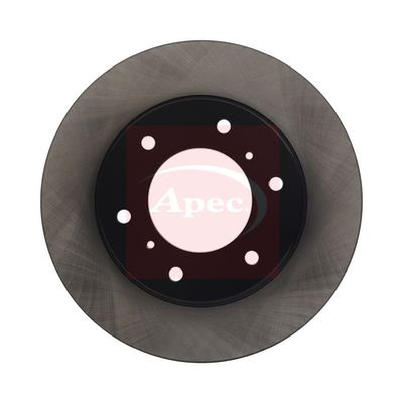 Apec 2 x Vented Brake Discs fits Mitsubishi L200 / Triton 2005-2015 2.5