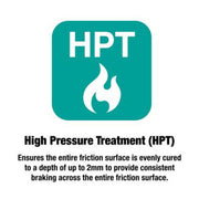 Apec Front Brake Pad Set fits Infiniti Fx 2008 on