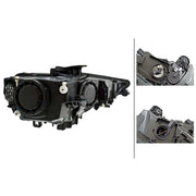 Hella Headlight Headlamp PSY24W Left fits Audi A3 2012-2020 1.2 1.4 1.6 1.8 2.0
