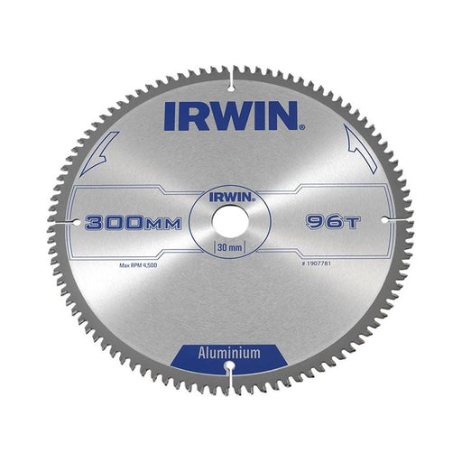 Irwin® Professional Aluminium Circular Saw Blade 300 x 30mm x 96T TCG IRWIN® - Dynamic Drive