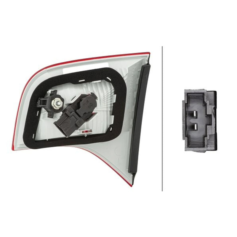Hella Tail Light / Lamp P21W Left fits Audi A4 B7 2004-2008