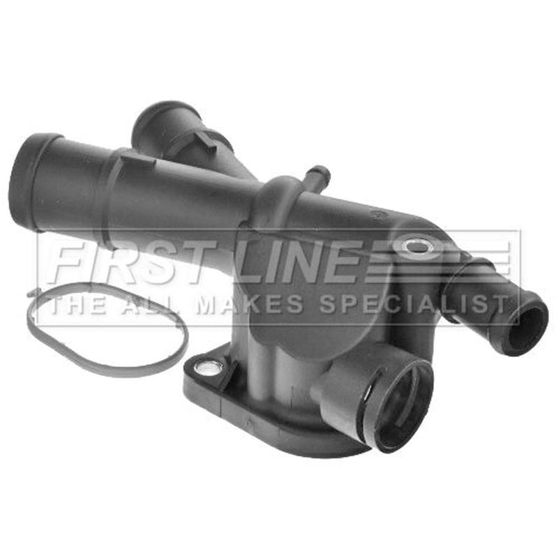 First Line Coolant Flange Housing Connector fits Audi A3 2003-2013 2.0