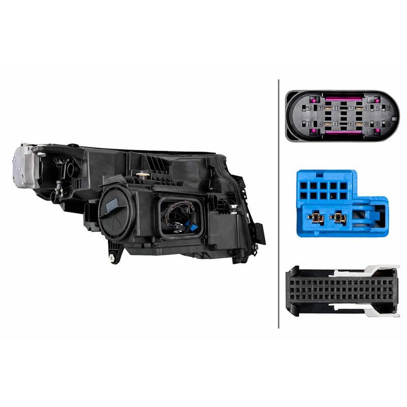Hella Headlight Headlamp LED Left fits Mercedes-Benz Eqc 2019-2023 293.890